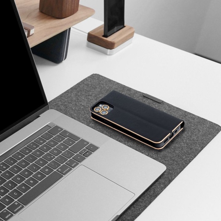 Flip case for Xiaomi Redmi A5 ( 173,3 x 79,4 x 8,26) Luna Book Gold black