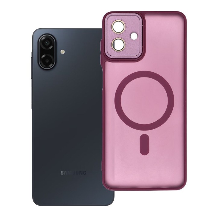 Case for Samsung A07 / A08 Variete Mag Cover compatible with MagSafe purple