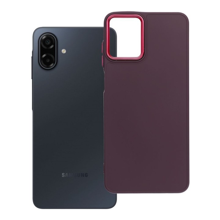 Чехол для Samsung A07 / A08 Frame фиолетовый