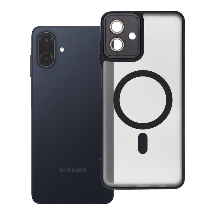 Чехол для Samsung A07 / A08 Variete Mag Cover совместимый с MagSafe черный