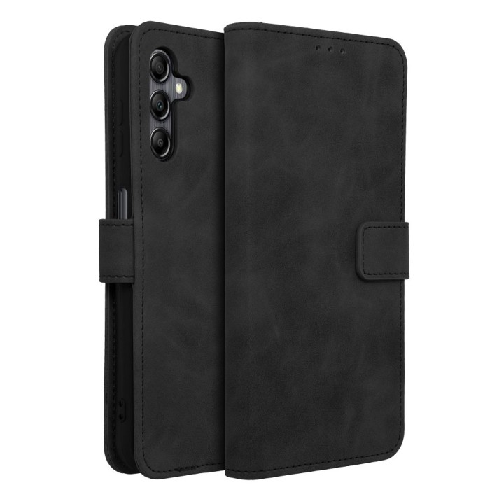 Чехол с клапаном для Samsung A14 4G / A14 5G Tender Book черный