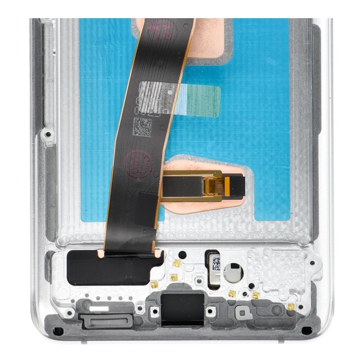 LCD дисплей для SAMSUNG S20 Ultra White SOFT OLED с рамкой