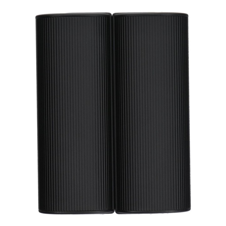 Power bank Veger (W0587) 2,4A 2 pcs 2 x 5000 mAh with hand warmer black-silver
