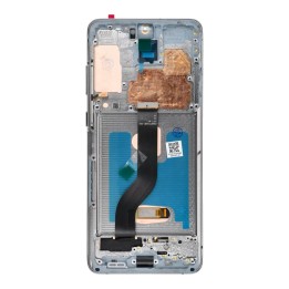 LCD дисплей для SAMSUNG S20 Plus Grey SOFT OLED с рамка