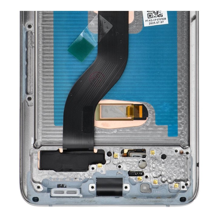 LCD дисплей для SAMSUNG S20 Plus Grey SOFT OLED с рамкой
