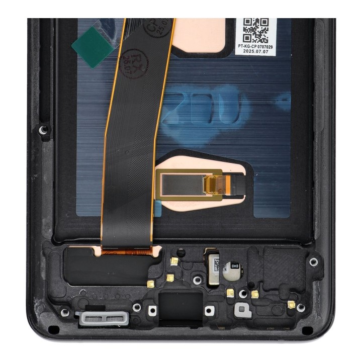LCD display for SAMSUNG S20 Ultra Black SOFT OLED with frame
