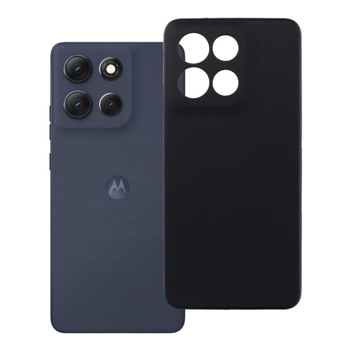 Case for Motorola G86 5G Silicone 2mm (camera protection) black