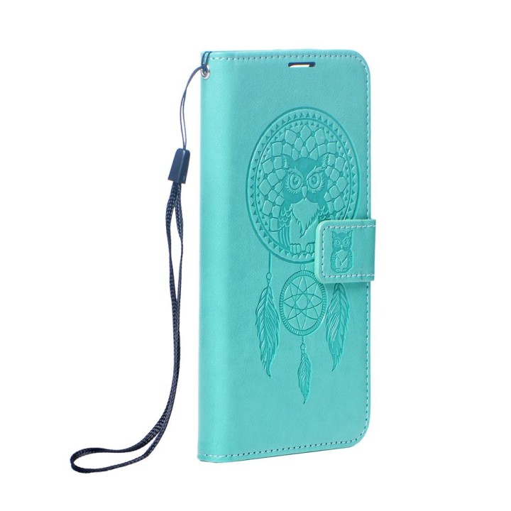 Чохол з клапаном для Samsung S25 FE Mezzo Book ловець снів зелений