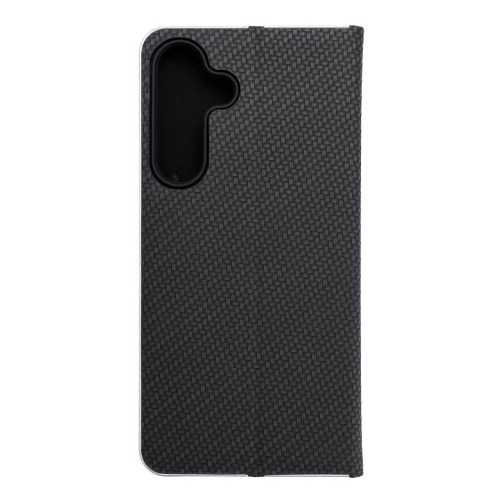 Flip case for Samsung S25 FE Luna Book Carbon black