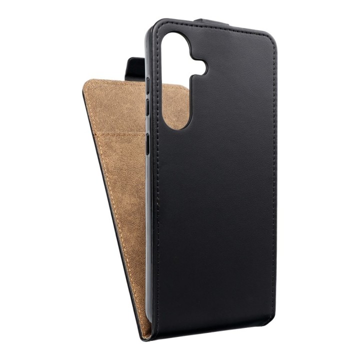 Чохол з клапаном вертикальний на Samsung S25 FE Slim Flexi Fresh чорний