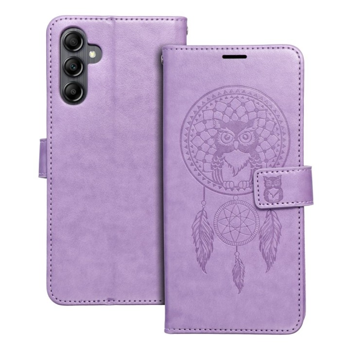 Flip case for Samsung A14 4G / A14 5G Mezzo Book dreamcatcher purple