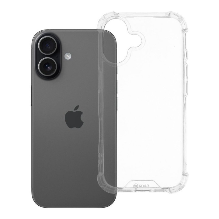 ROAR case ARMOR for IPHONE 17 transparent