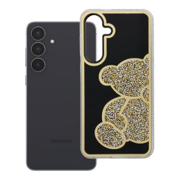 Чохол для Samsung S25 FE Teddy Bear золотий