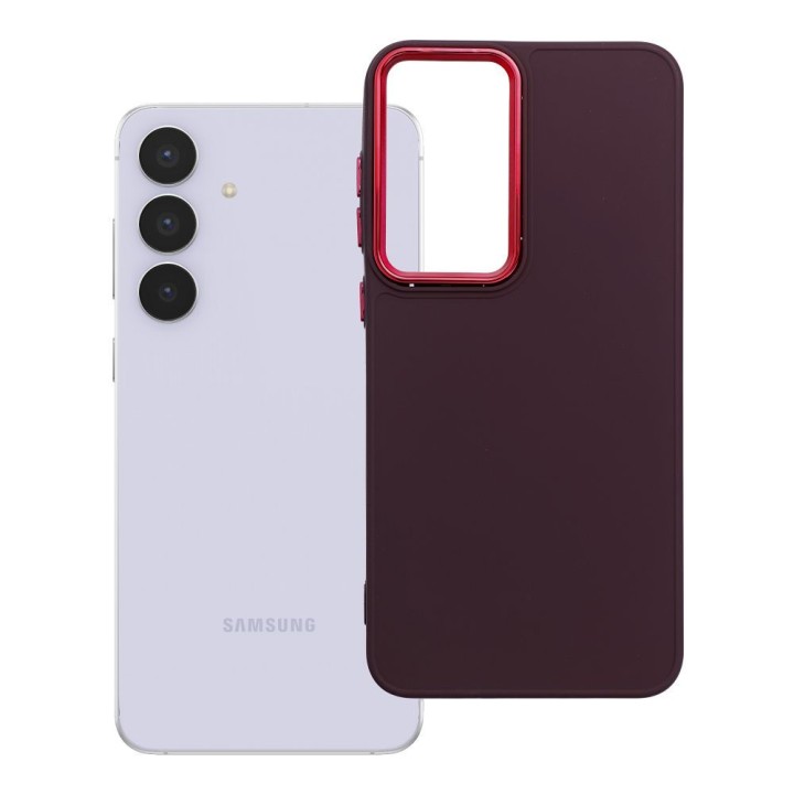Чохол для Samsung S25 FE Frame фіолетовий