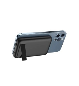 Bateria zewnętrzna (POWER BANK) VEGER MagOn Kick z ładowaniem indukcyjnym czarny (V0553P / W0553P)