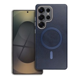 Case for Samsung S25 FE Gentleman Mag Cover compatible with MagSafe navy blue