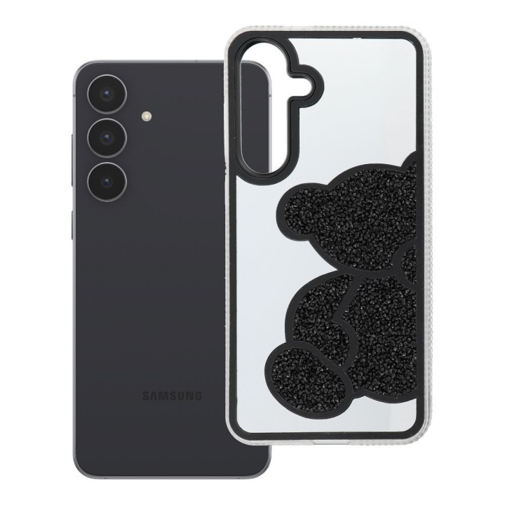Case for Samsung S25 FE Teddy Bear black