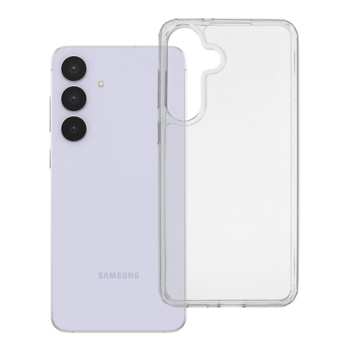 Case for Samsung S25 FE Super Clear Hybrid transparent