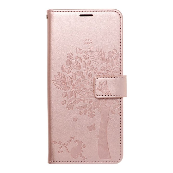 Flip case for Samsung A34 5G Mezzo Book tree rose gold