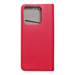 Etui z klapką na Honor X6c Smart Case Book czerwone