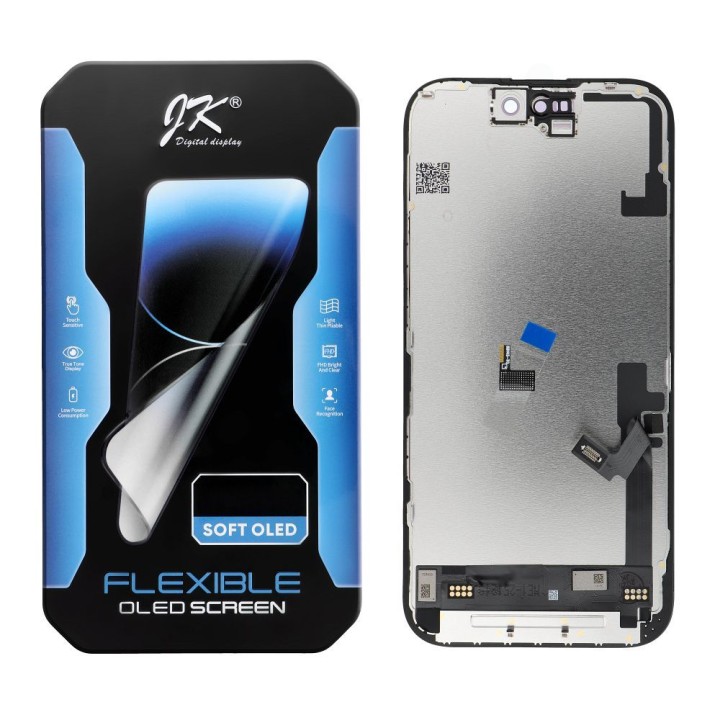 JK LCD display for IPHONE 16 HARD OLED (Change IC)