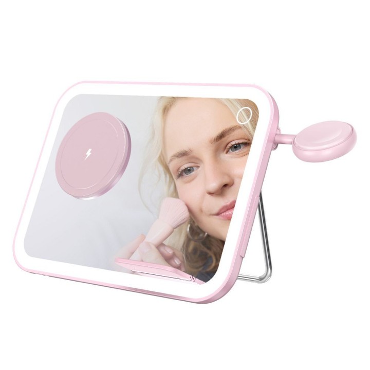 Forcell F-ENERGY Mag Mirror 3 in 1 15W беспроводное зарядное устройство, совместимое с MagSafe / Apple Watch / Samsung Watch / A