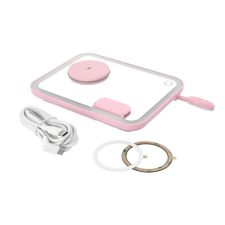 Forcell F-ENERGY Mag Mirror 3 in 1 15W ładowarka indukcyjna z kompatybilna z MagSafe / Apple Watch / Samsung Watch / Airpods