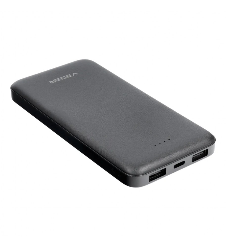 Bateria zewnętrzna (POWER BANK) VEGER A10 - 10 000mAh czarny (W1065)