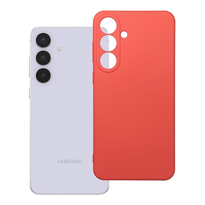 Case for Samsung S25 FE Silicone peach