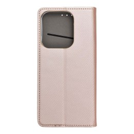 Чохол з клапаном для Xiaomi Redmi 15c Smart Case Book золотий