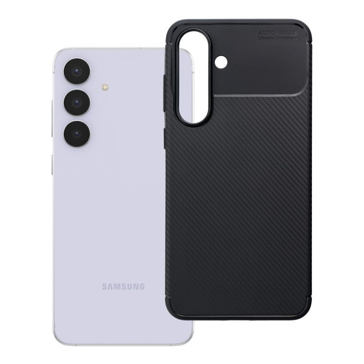 Чохол для Samsung S25 FE Carbon Premium чорний