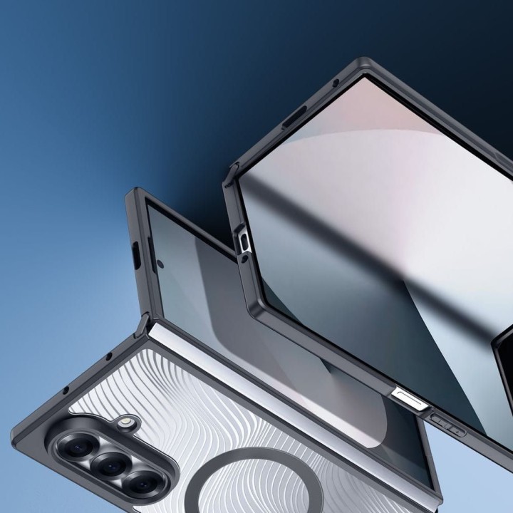 DUX DUCIS case AIMO MAG compatible with Magsafe for SAMSUNG Fold7 black