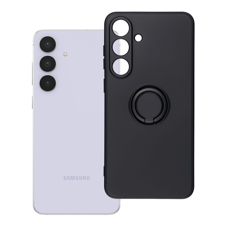 Чохол для Samsung S25 FE Silicone Ring чорний