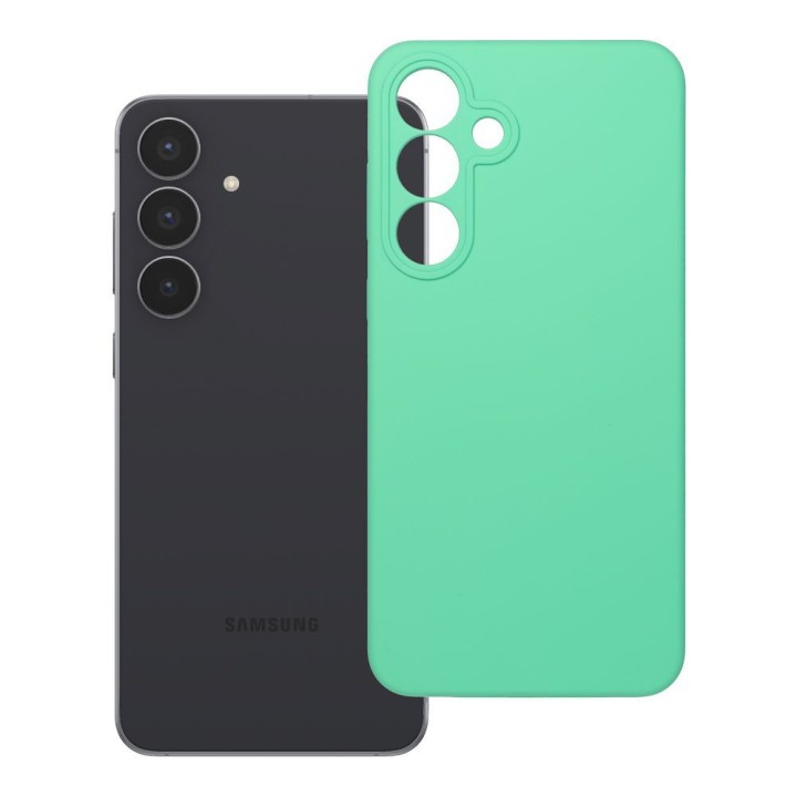 Case for Samsung S25 FE Silicone 2mm (camera protection) mint