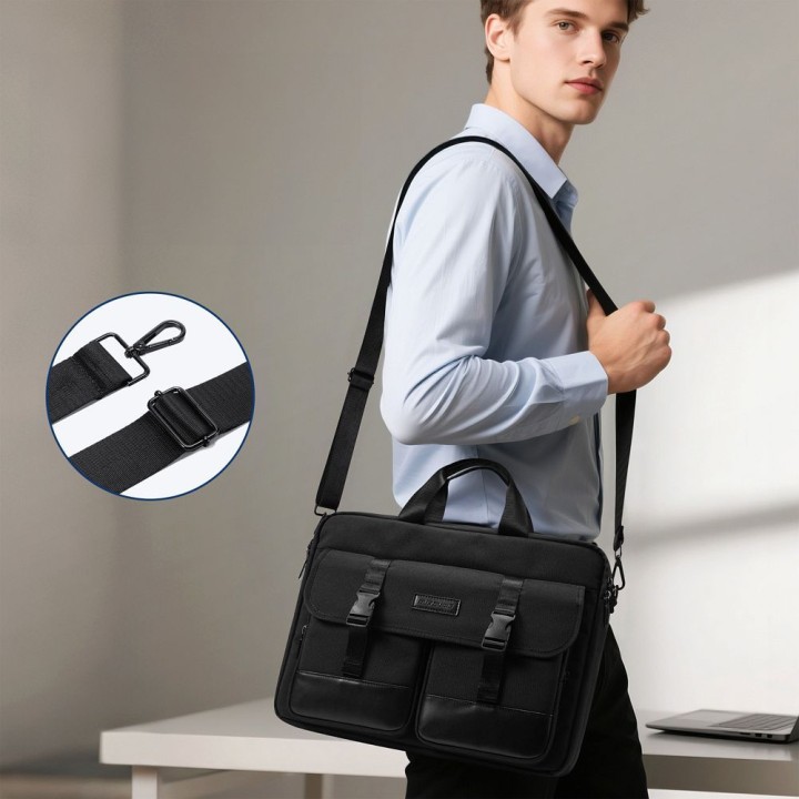 DUX DUCIS сумка для ноутбука EDGE 14 - 15,4" чорна
