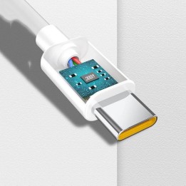 Original USB-A to USB-C cable Oppo 6,5A 65W 1 m DL136 bulk white