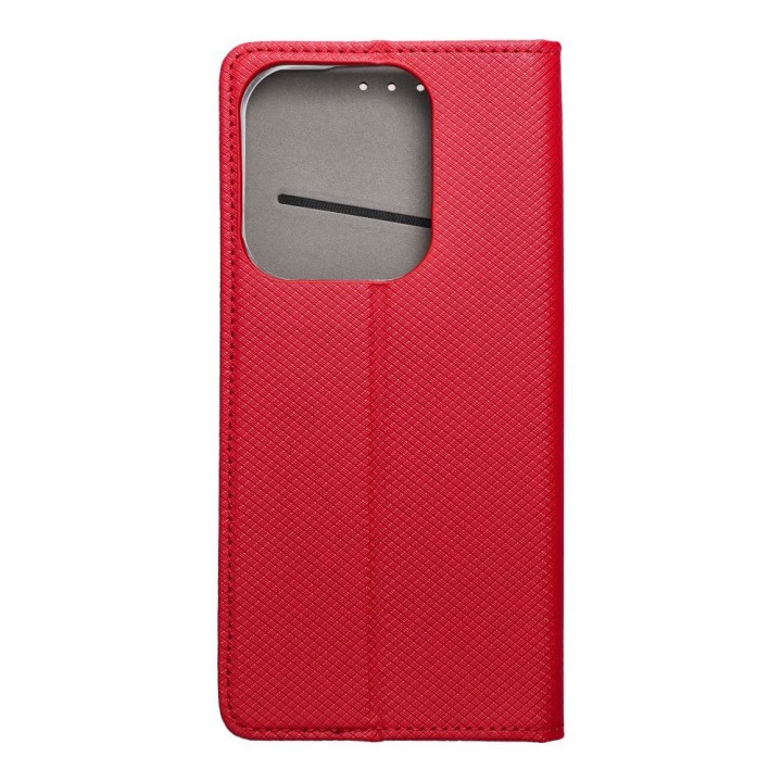 Etui z klapką na Xiaomi Redmi 15c Smart Case Book czerwone