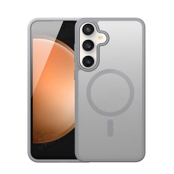 DUX DUCIS case YIND compatible with Magsafe for SAMSUNG S25 FE grey