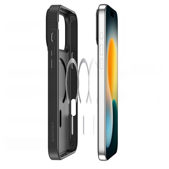 DUX DUCIS case YIND compatible with MagSafe for IPHONE 17 AIR black