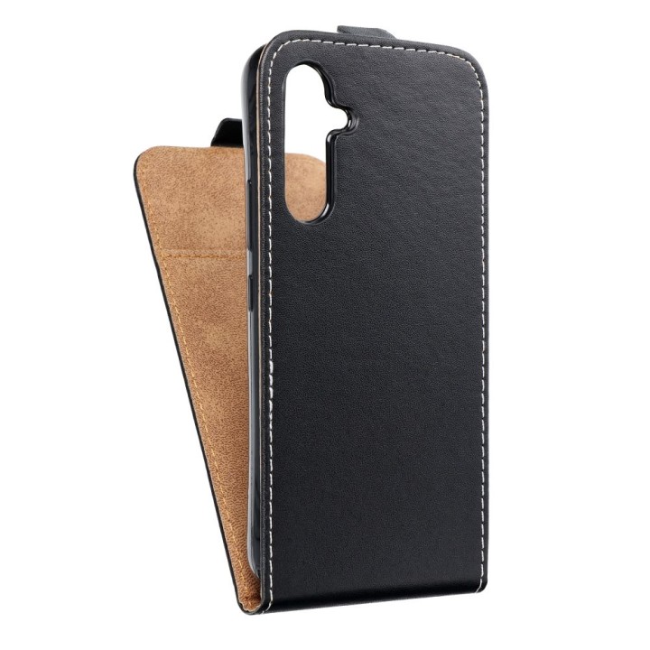 Vertical flip case for Samsung A54 5G Slim Flexi Fresh black