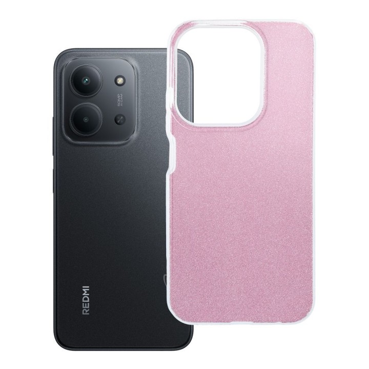Чохол для Xiaomi Redmi 15C (173,16 x 81,07 x 8,2) Shining рожевий