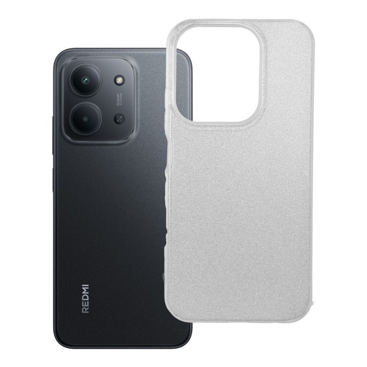 Etui na Xiaomi Redmi 15C (173,16 x 81,07 x 8,2) Shining srebrne