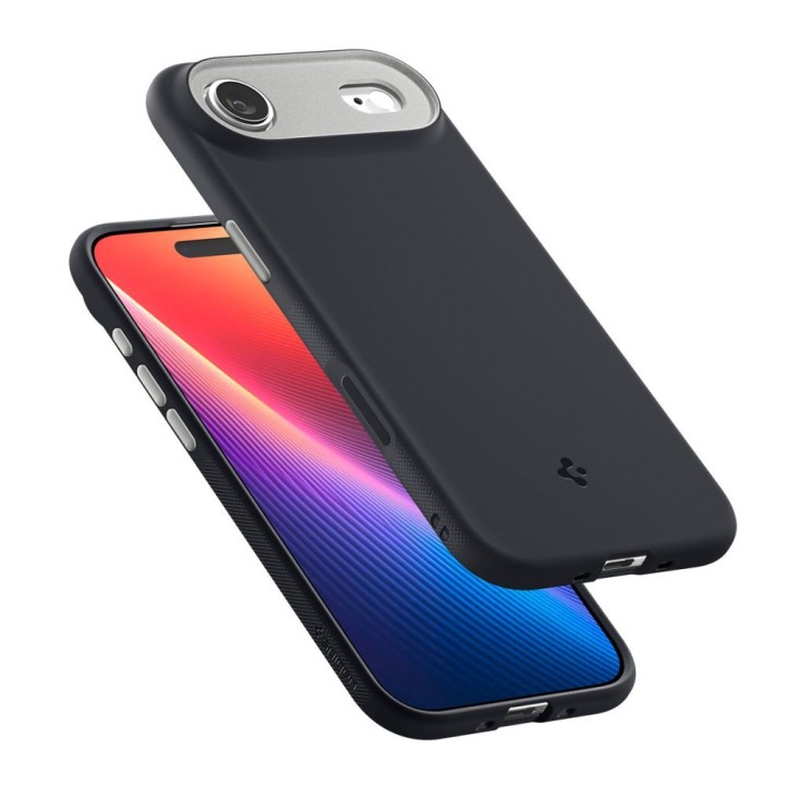 SPIGEN case NANO POP MAG compatible with Magsafe for IPHONE 17 Air black sesame