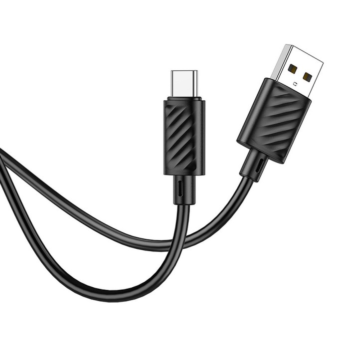 USB-A to USB-C cable Hoco 3A 1 m X88 black