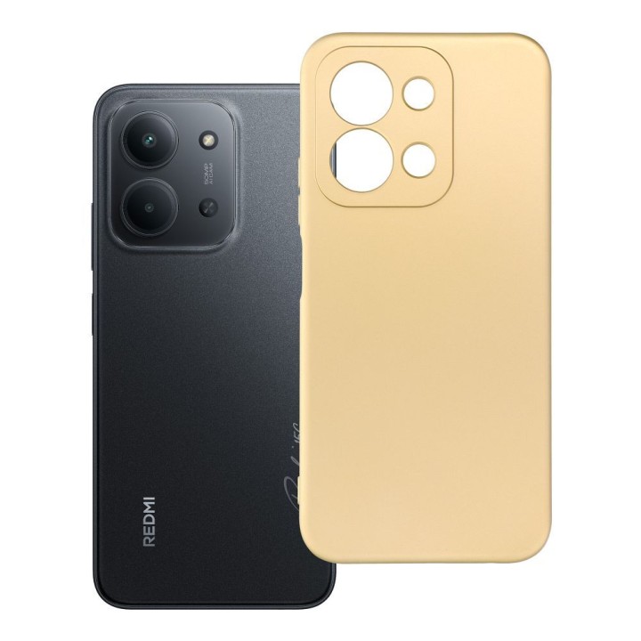Чохол для Xiaomi Redmi 15C (173,16 x 81,07 x 8,2) Metallic золотий