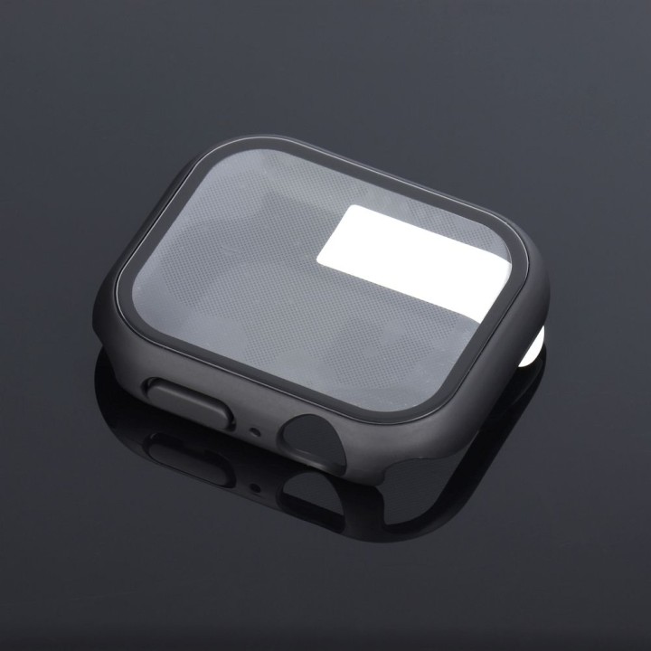 Protective case with glass Bestsuit Flexible for Apple Watch series 7/8/9-45mm - graphite