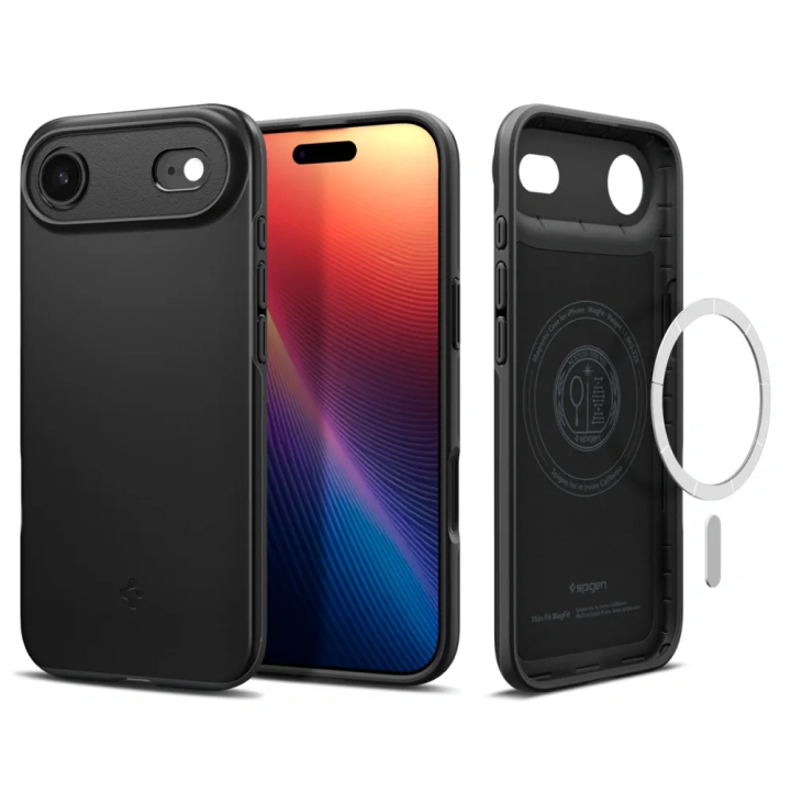 SPIGEN case THIN FIT MAG compatible with Magsafe for IPHONE 17 Air black