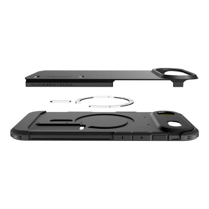 SPIGEN case TOUGH ARMOR MAG compatible with MagSafe for IPHONE 17 Air black