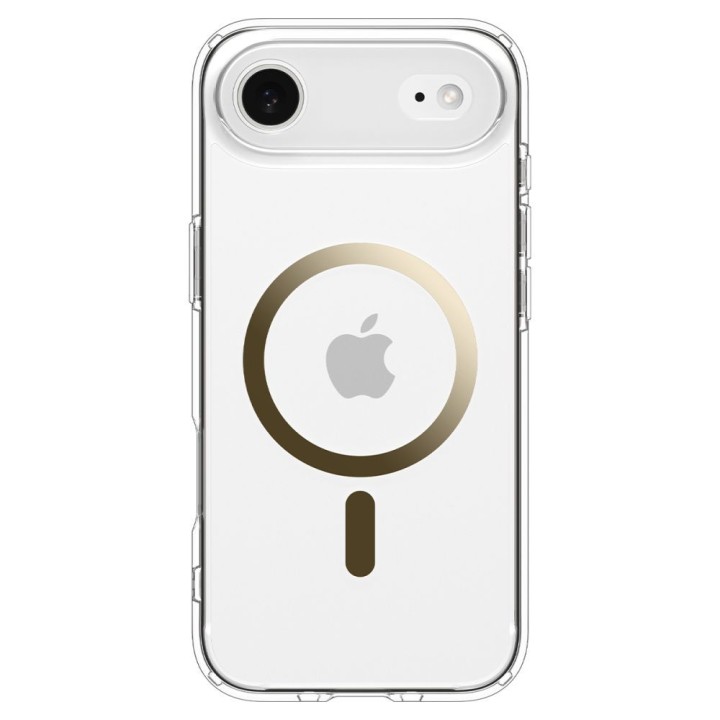 SPIGEN case ULTRA HYBRID MAG compatible with Magsafe for IPHONE 17 Air clear gold