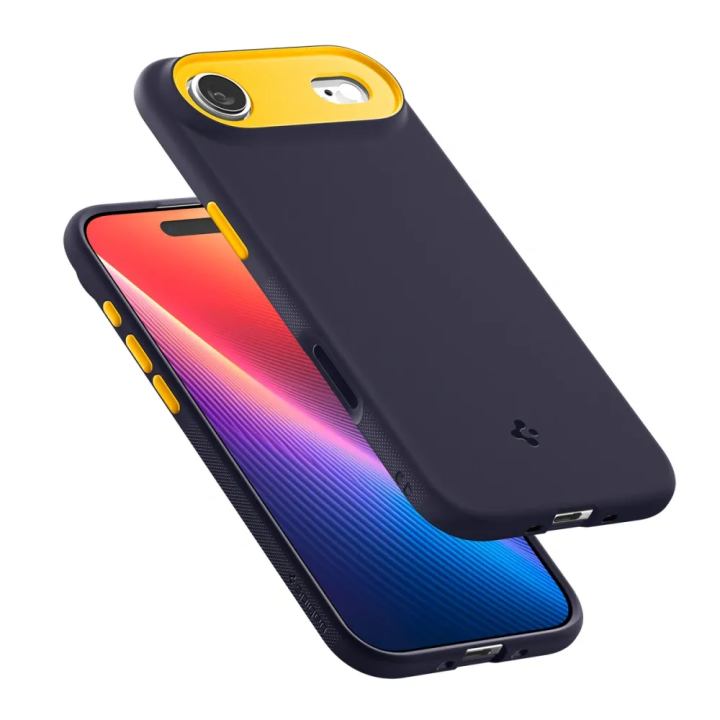 SPIGEN чехол NANO POP MAG совместимый с Magsafe для IPHONE 17 Air blueberry navy